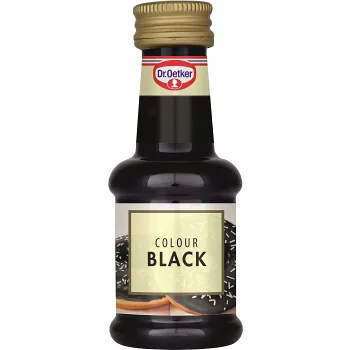 Hushållsfärg Svart 30ml Dr.Oetker.