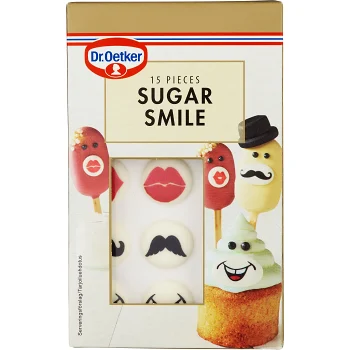 Sockerdekoration Sugar Smile 23g Dr. Oetker.