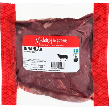 Innanlår i Bit ca 1kg Nyhléns Hugosons.