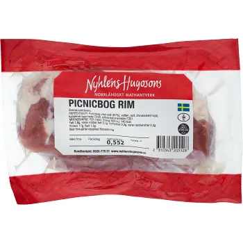 Picnicbog Rim ca 400g Nyhléns Hugosons.