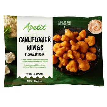 Blomkålsvingar 400g Apetit.