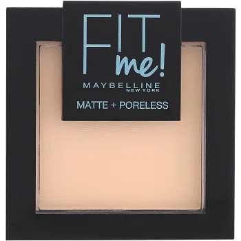 Puder Fit Me Matte &amp; Poreless Soft Ivory 104 1-p Maybelline.