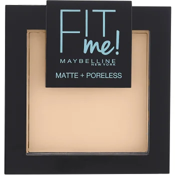 Puder Fit Me Matte &amp; Poreless Natural Ivory 105 1-p Maybelline.