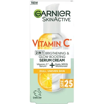 Serum Creme Bright 2In1 Vitamin C SPF25 50ml Skin Active.