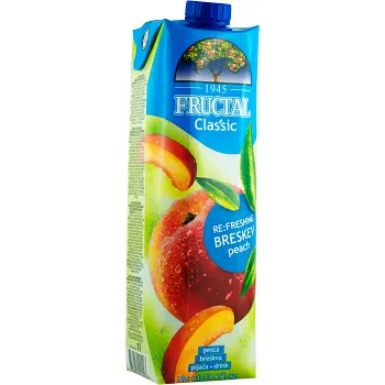 Persikodryck 1l Fructal.