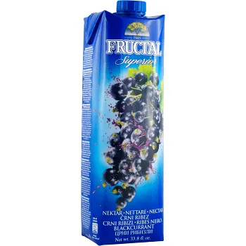 Nektar Svartvinbär 1l Fructal.