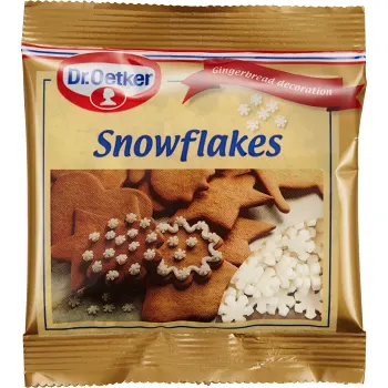 Snowflakes 16g Dr.Oetker.