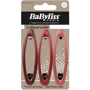 Stor Klämma 3-pack BaByliss.