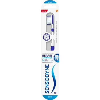 Tandborste Repair &amp; Protect Soft 1-p Sensodyne.