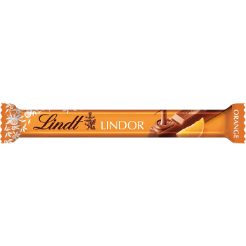 Chokladbit LINDOR Apelsin Choklad 38g Lindt.