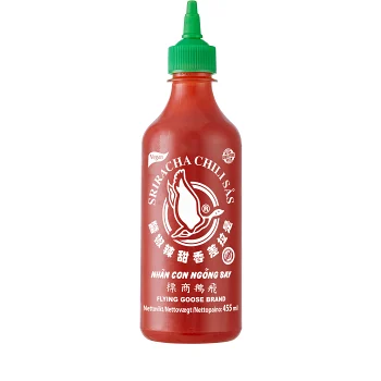 Sriracha Chilisås 455ml Flying Goose.
