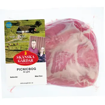 Picnicbog Färsk i bit ca 1kg Ugglarps.