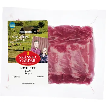 Kotlett Färsk benfri ca 600g Skånska Gårdar.