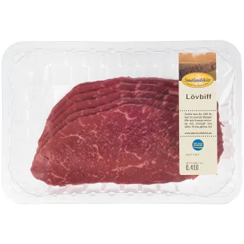Lövbiff Färsk ca 500g Smålandskött.