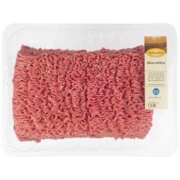Blandfärs Färsk 50/50 21% ca 1,6kg Smålandskött.