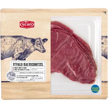 Kalvschnitzel 350g Scan.