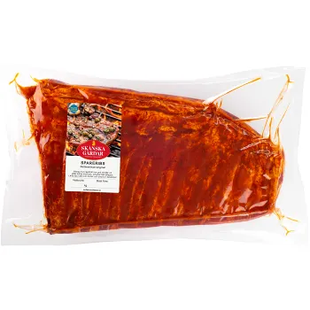 Spareribs grillmarinad original ca 1,35kg Skånska gårdar.