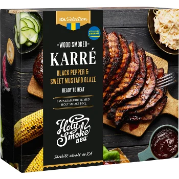 Karré Rökt Glaze Holy Smoke ca 950g ICA Selection.