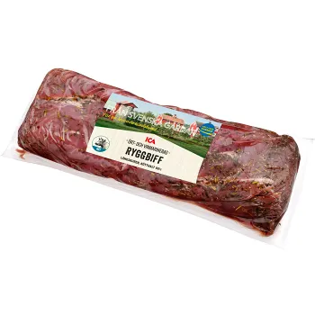 Ryggbiff vinmarinerad ca 1kg ICA.