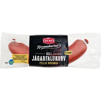 Jägarfalukorv Korvmakarna 550g Scan.