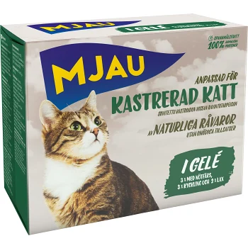 Kattmat Multibox 8-p Mjau.
