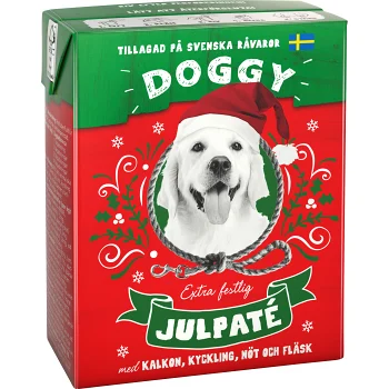 Hundmat Paté Julsmak 370gr Doggy.