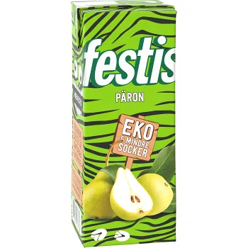 Fruktdryck Päron Ekologisk 20cl Festis.