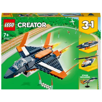 LEGO Creator Överljudsjetplan 31126.