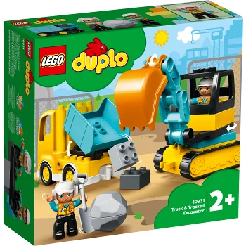 LEGO Duplo Lastbil och Grävmaskin 10931.