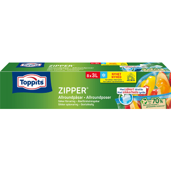 Zipper 3l 8-p Toppits.