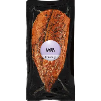 Makrillfilé Färsk Svartpeppar ca 250g Korshags.