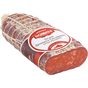 Salame Spianata Calabrese Extra Piccante ca 2,5kg Bonvini.