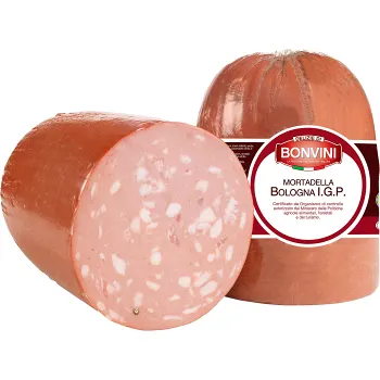 Mortadella Bologna i skivor ca 14g Bonvini.