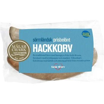 Hackkorv ca 300g Mälarchark.
