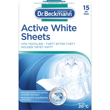 Blekning Active white Dukar 15-p Dr Beckmann.