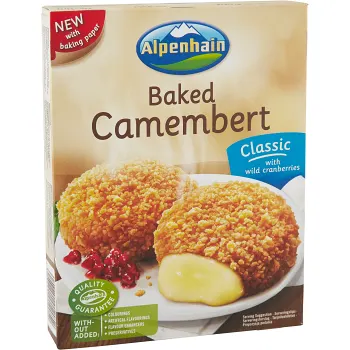 Camembert Panerad 200g Alpenheim.