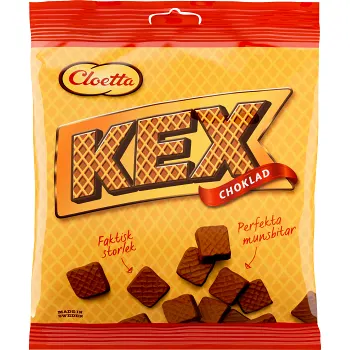 Kexchoklad minirutor 150g Cloetta.