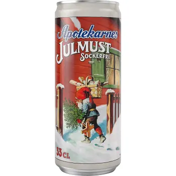 Julmust Sockerfri 33cl Apotekarnes.