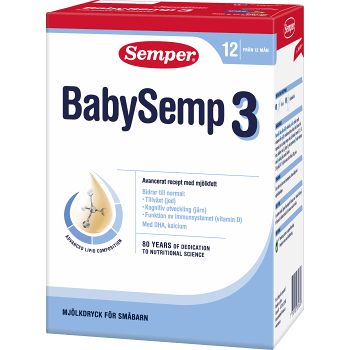 BabySemp 3 1år 800g Semper.