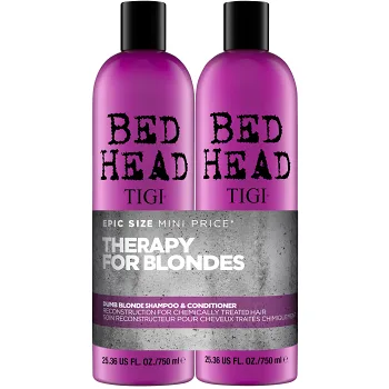 Schampoo &amp; Balsam Blonde 2-p 1500ml TIGI Pro.