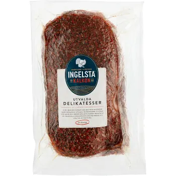 Pastramibröst Kalkon i skivor ca 14g Ingelsta kalkon.