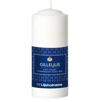 Gilleljus Vit 12cm Liljeholmens.