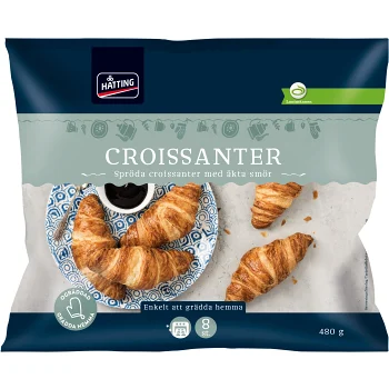 Croissanter 8-p 480g Hatting.