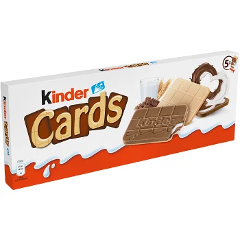 Choklad Cards 128g Kinder.
