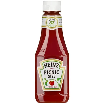 Ketchup Picnic size 342g Heinz.