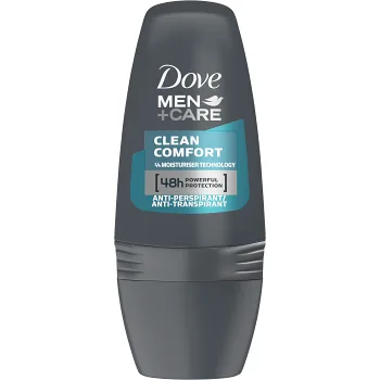 Deodorant Roll-on Clean Comfort 50ml Dove Men Care.