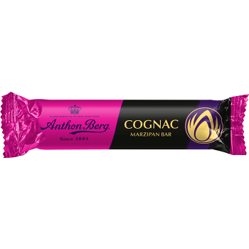 Marsipan bar Cognac 40g Anthon Berg.
