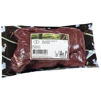 Älggrytkött ca 700g Åke P Fågel &amp; Vilt.
