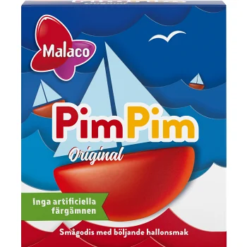 PimPim Hallonsmak 3x20g Malaco.