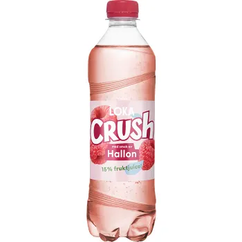 Läsk Crush Hallon 50cl Loka.